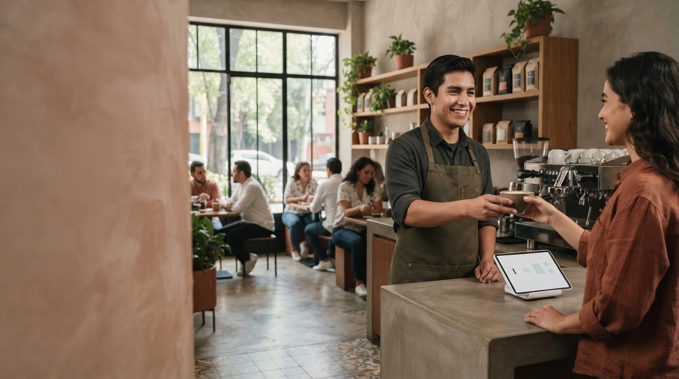 Immediate App — flujo abstracto de datos financieros en tonos grises